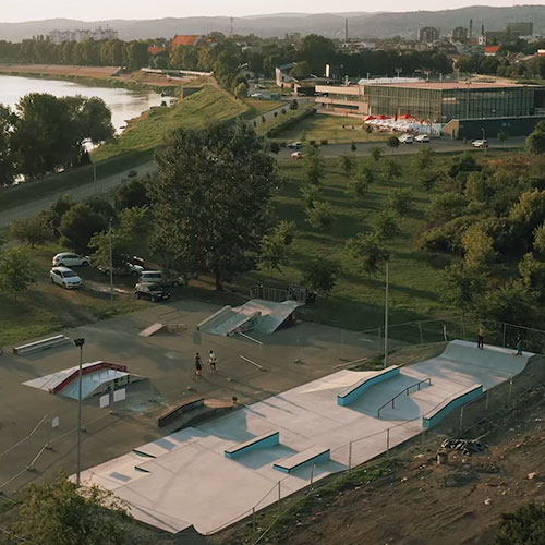 Slavonski Brod skatepark Featured 1st phase Doms Architect