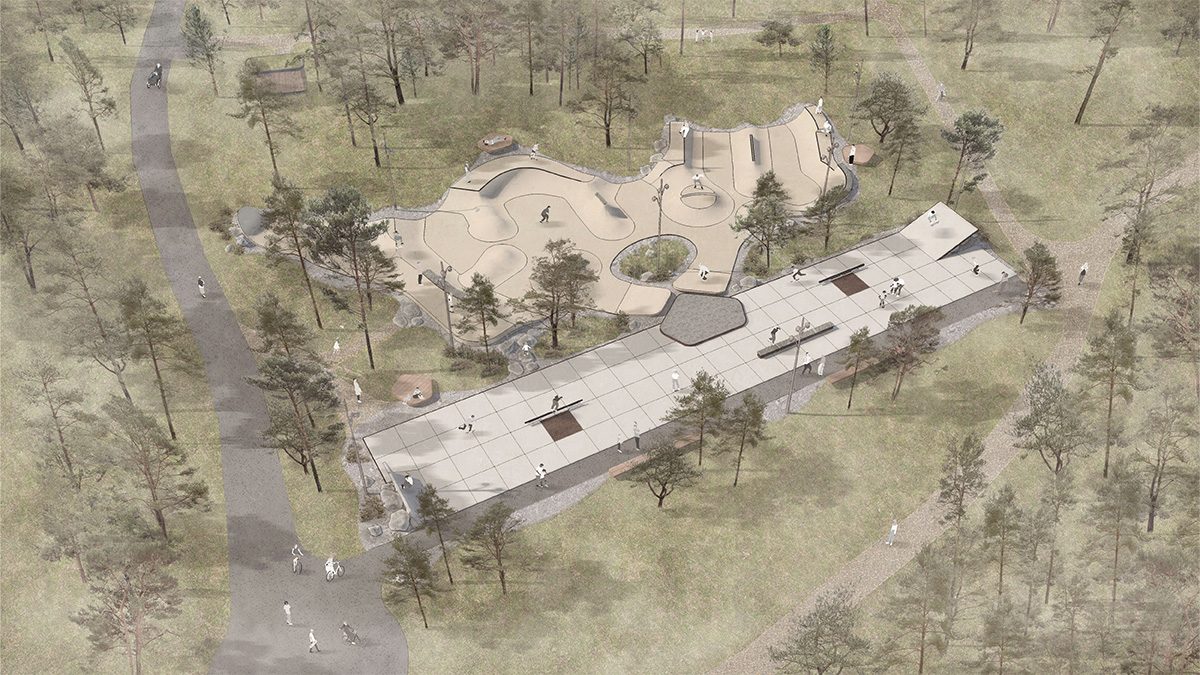 Fristad Skatepark Doms Architect