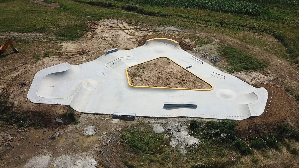 Koprivnica skatepark finished - news - Doms Architect