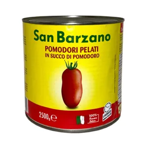 Hela skalade tomater San Barzano, 3 kg