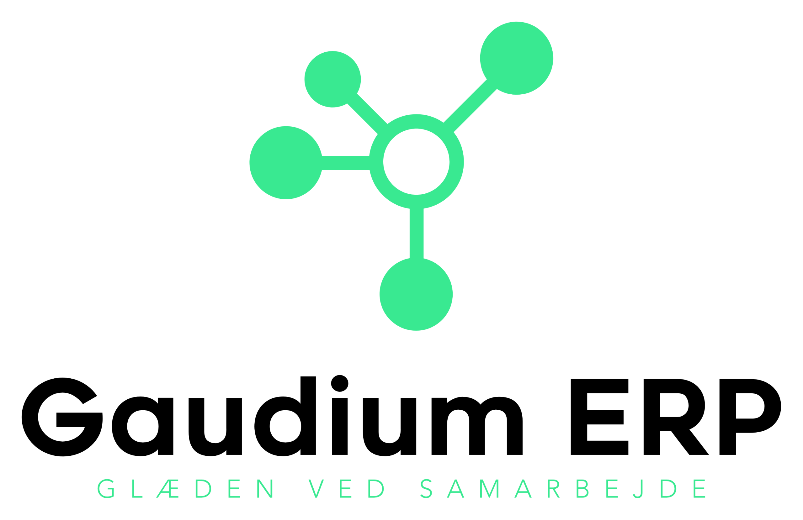 Gaudium ERP logo, samarbejdspartner til Donkey Power