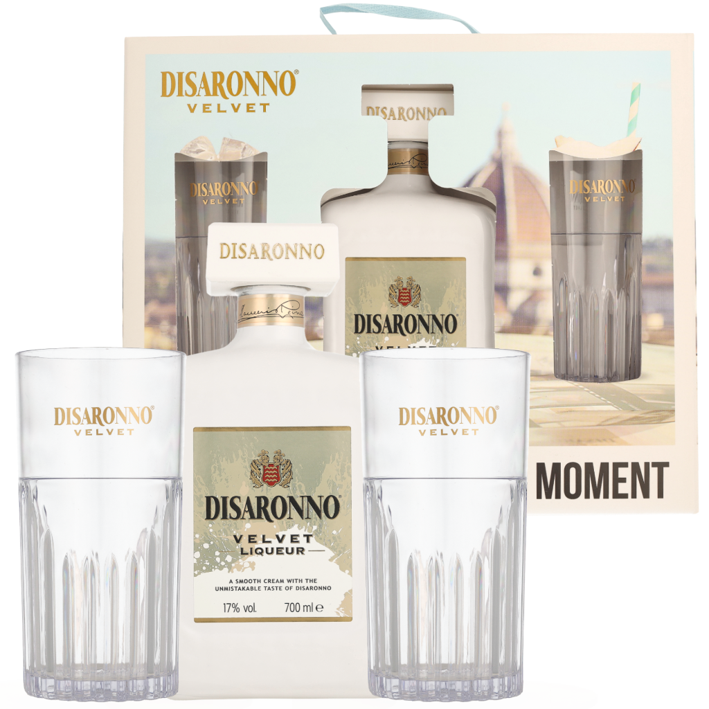 Disaronno Velvet + 2 Verres 17° 0.7L