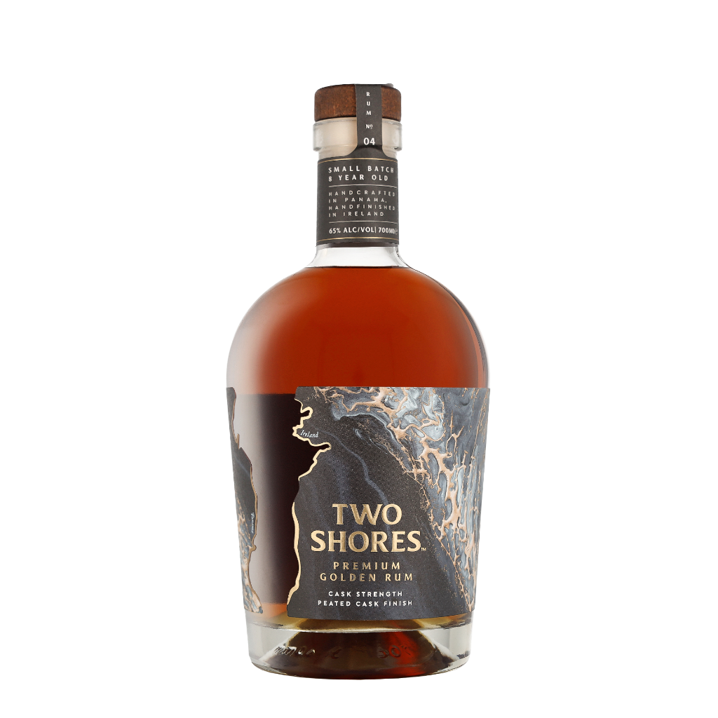 Two Shores Rum Peated Cask Finish 70cl