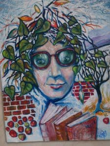 Professor Ernfors, Acrylic, Sold, M Hiort af Ornäs
