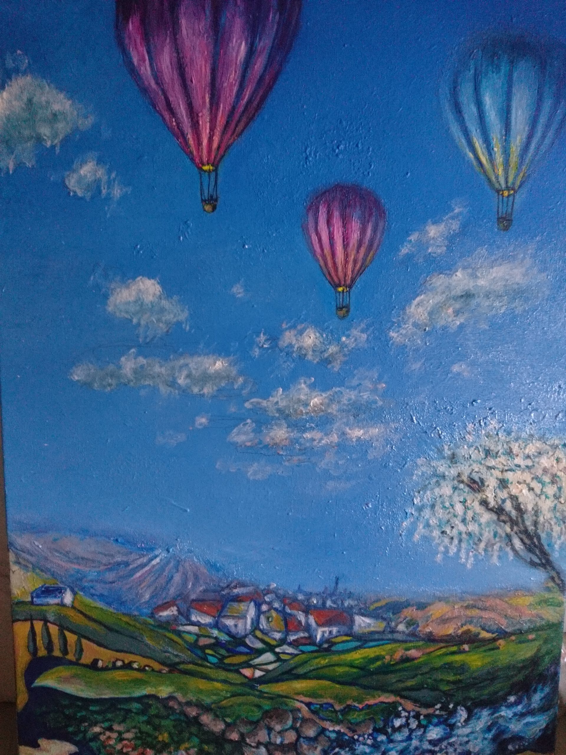 We are all stardust and will return to the light Acrylic M Hiort af Ornäs