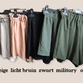 Leuke Shortjes 5 Kleurtjes