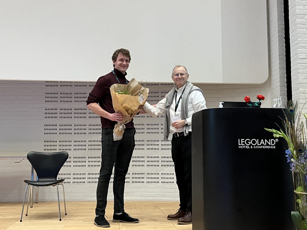 Nikolaj Kjær Høier wins the second prize in the Danish Regions’ Prize Competition for Medical Students in Clinical Psychiatry