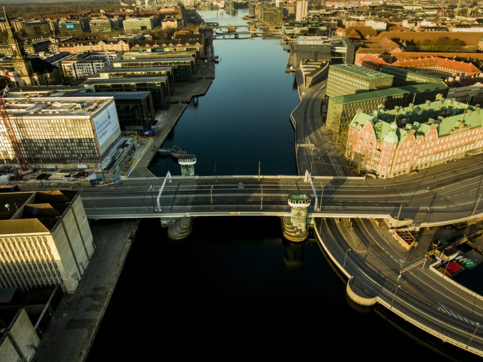 Kgs Nytorv, Nyhavn, Havnegade og Knippelsbro i København