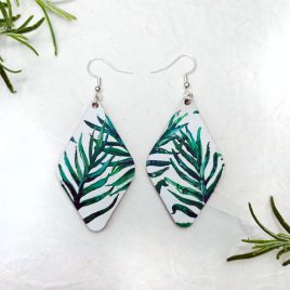 Fern earrings