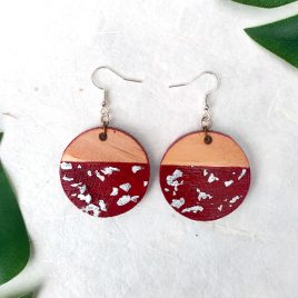 Ruby's earrings by DSB Designed