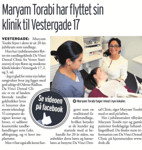 Tandlæge Maryam Torabi i Odense
