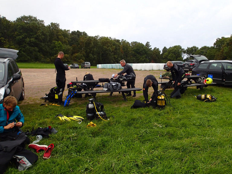 Divemaster holder styr på det