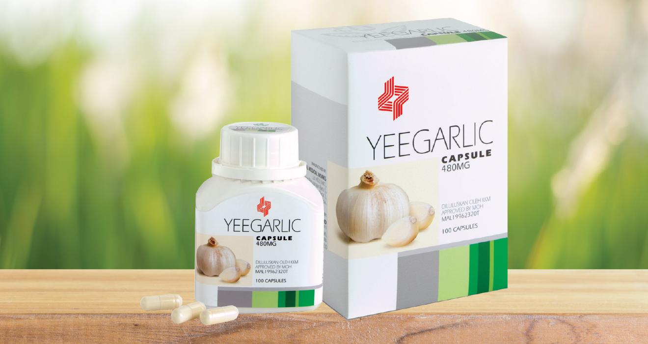 Yeegarlic Capsules (Allium Sativum)