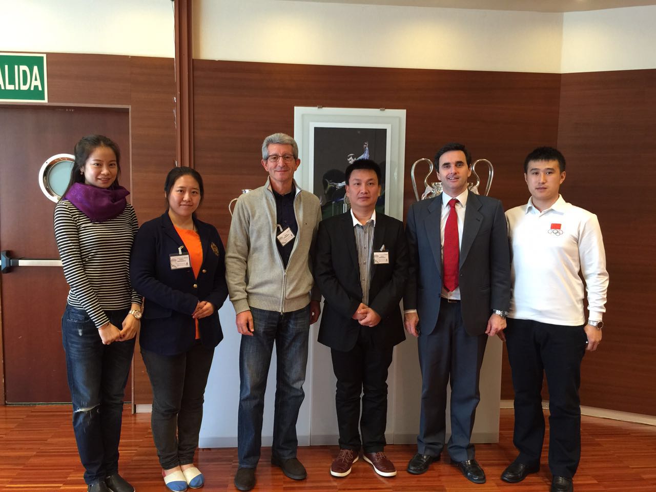 Hosted scouting tour for Beijing Sports University in Spain