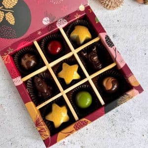 MerryX - Weihnachten Pralinenbox 9er