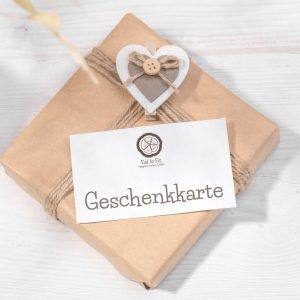 Geschenkkarte Eat to Fit