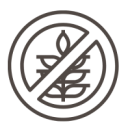 a black and white symbol with leaves in a circle