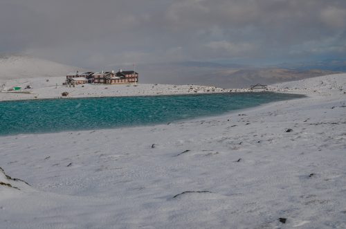 Snøhetta i vinterdrakt