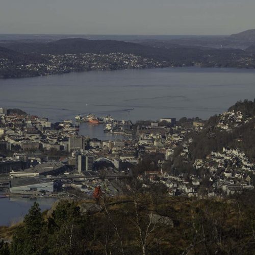 Utsikt over Bergen