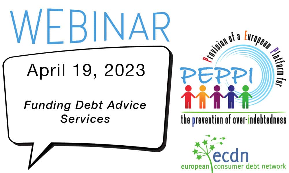 Read more about the article Webinar Wednesday 19 April, 2023 – Funding Debt Advice Services