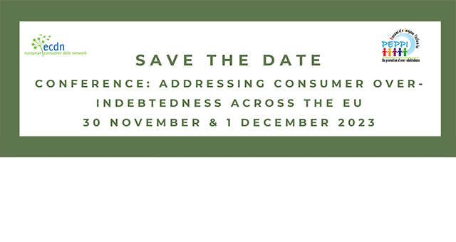 You are currently viewing Conference: Addressing Consumer Over-Indebtedness across the EU