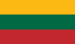 Flag Rect. Flat - Lithuania