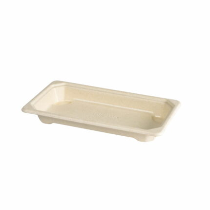 Sushifat 175 ml liten brun bagasse