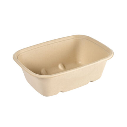 Engangs matboks bagasse