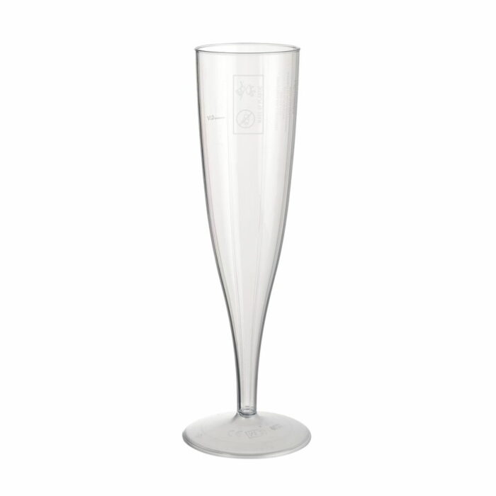 Champagneglass plast engangs