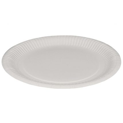 Papptallerken 22,5 cm