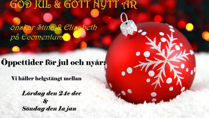 Julstängt