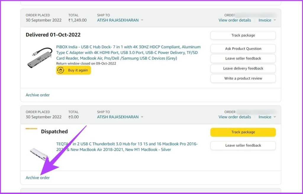 Troubleshooting common issues when finding archive orders on amazon app