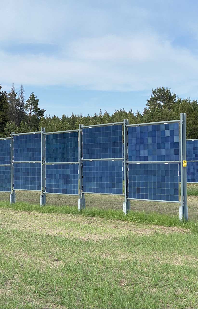 solceller mark Agrivoltaisk Solceller mark Agrivoltaiska system