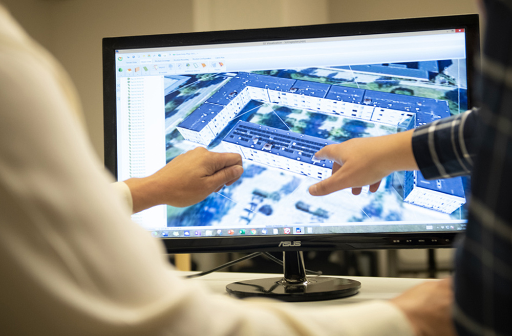 Förstudie solceller simulering