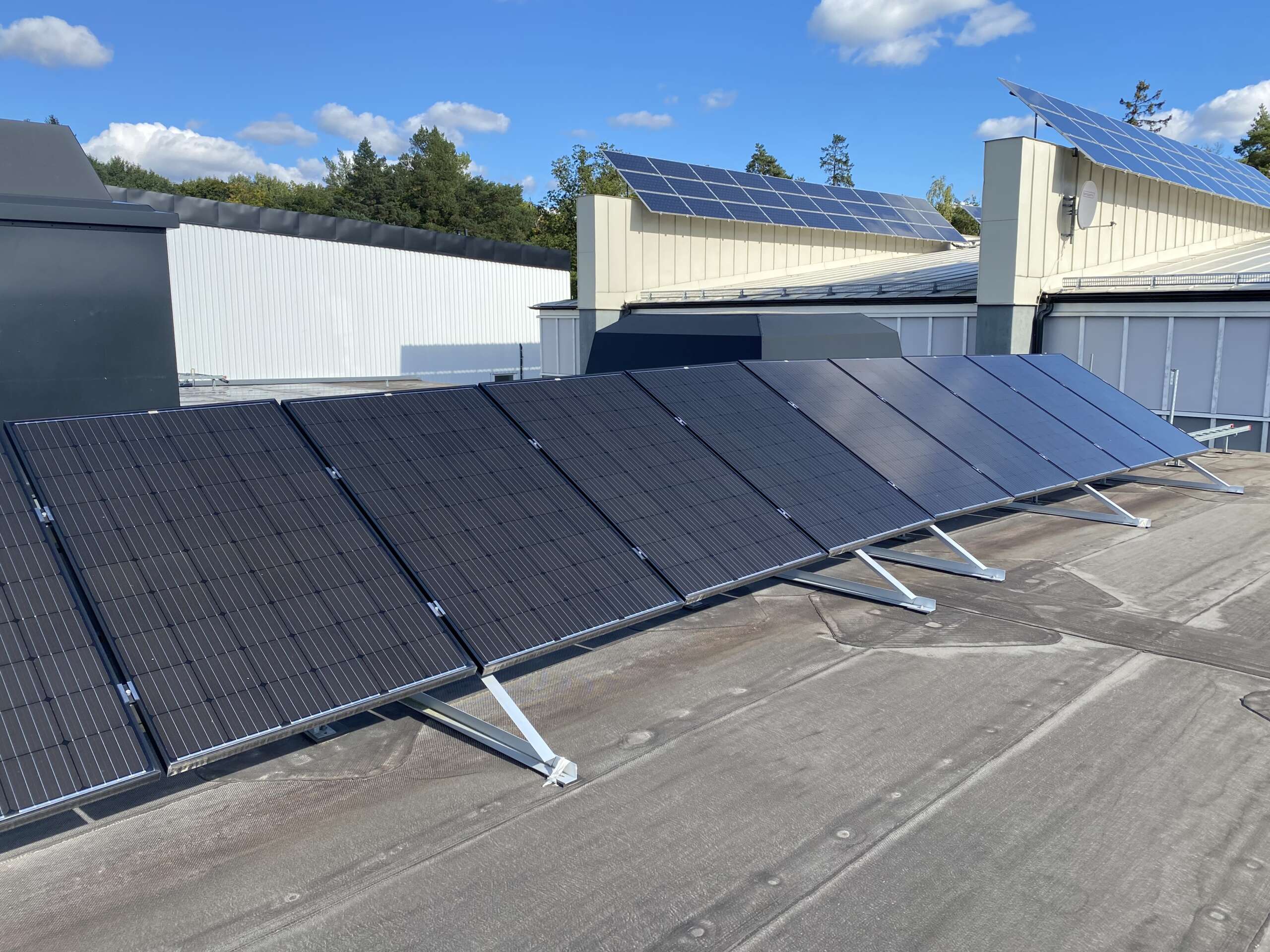 Solceller tak eller mark