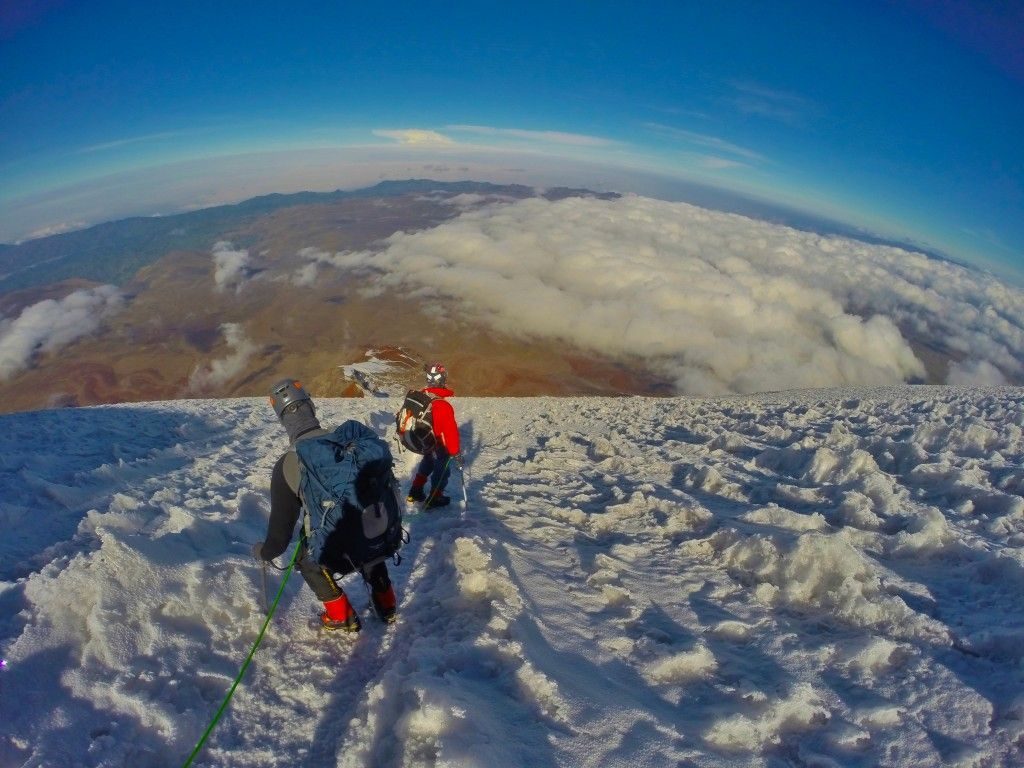 Chimborazo Vulkaan beklimmen in Ecuador