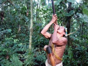Huaorani Waorani jager #ecuadorrondreizen Amazone tour