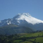 Beklimmen van de Cayambe in Ecuador