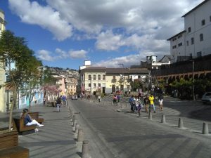 Stadstour in Quito Ecuador