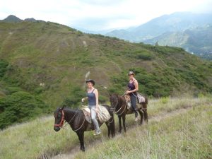 Paardrijden in Vilcabamba Ecuador