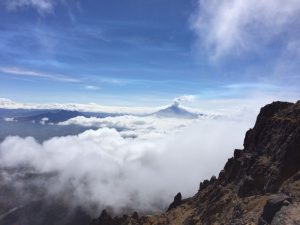 Iliniza Norte uitzicht bergbeklimmen Ecuador