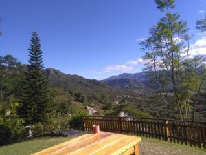 Uitzicht vanuit Izhcayluma over Vilcabamba Vallei