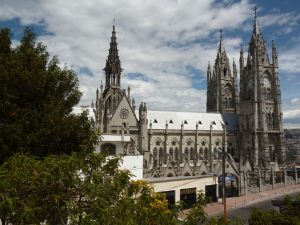 Basiliek in Quito Ecuador reizen