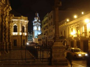 Nachtleven in Quito Ecuador