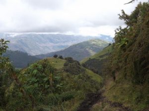 Andes landschap rond El Altar