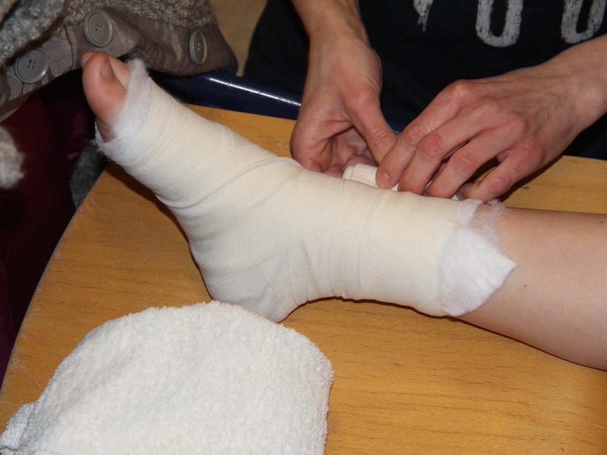 Kind enkel verband Kind enkel verband