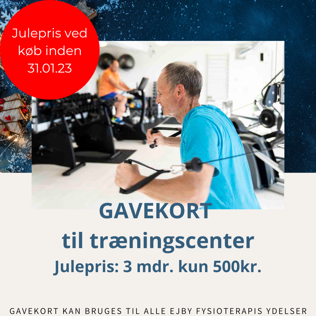 Gavekort til træningscenter