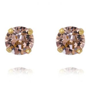 Caroline Svedbom - Classic Stud Earring (Gold / Vintage Rose)