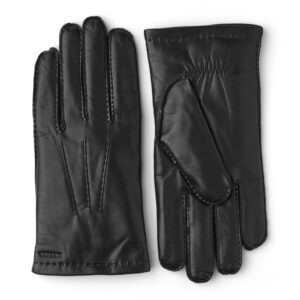 svarta handskar från hesta