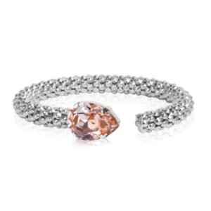 Caroline Svedbom - Classic Rope Bracelet (Rhodium / Vintage Rose)